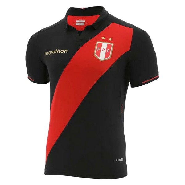 Tailandia Camiseta Perú 2ª Kit 2019 Negro